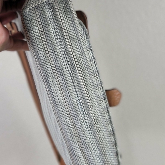 Fossil crossbody strap shoulder bag striped brown than - Picture 5 of 9